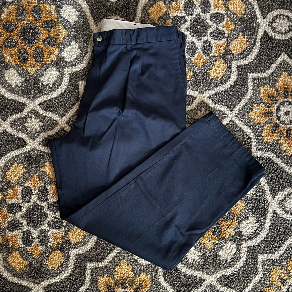 Timber Creek Navy Blue Khaki Pants 42x32